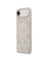 Etui Guess 4G Circle Classic Logo MagSafe do Apple iPhone Air różowy