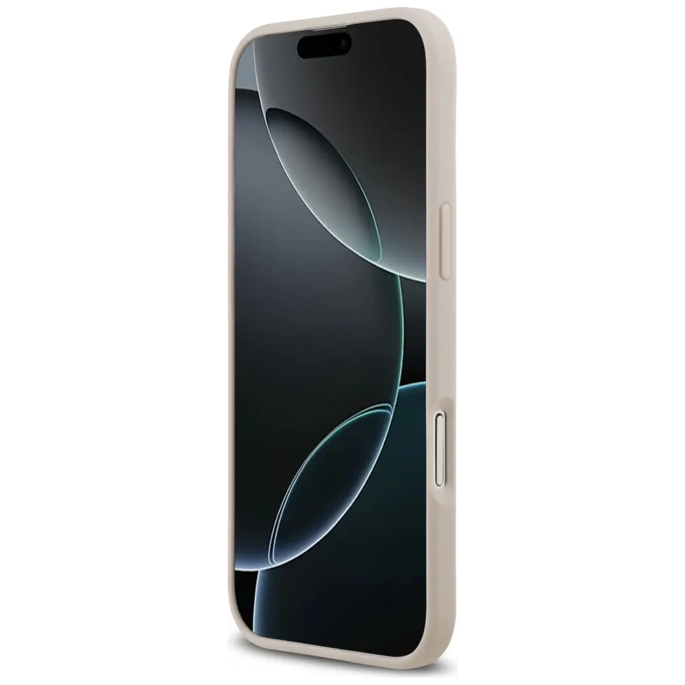 Etui Guess 4G Circle Classic Logo MagSafe do Apple iPhone Air różowy