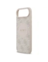 Etui Guess 4G Circle Classic Logo MagSafe do Apple iPhone Air różowy