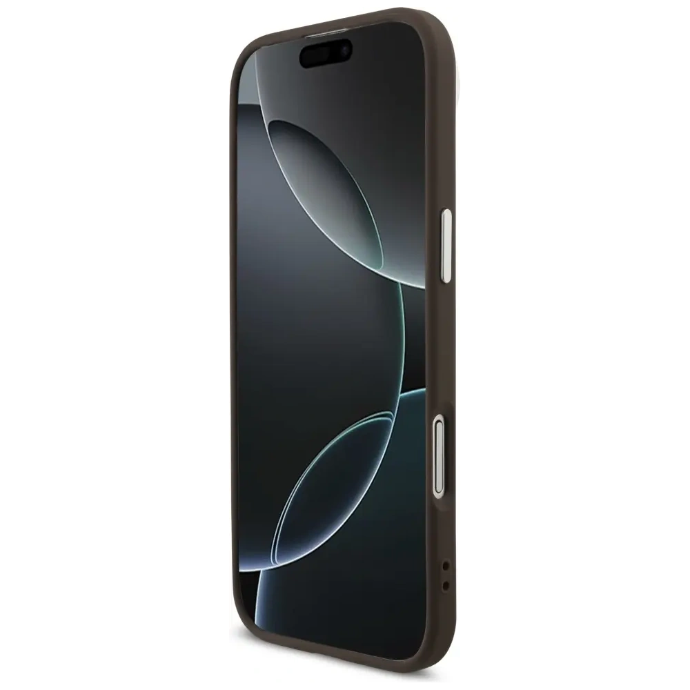 Etui Guess 4G Classic Logo MagSafe do Apple iPhone Air brązowy