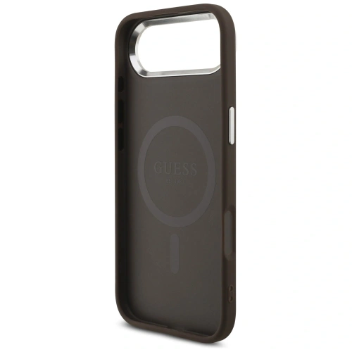 Etui Guess 4G Classic Logo MagSafe do Apple iPhone Air brązowy