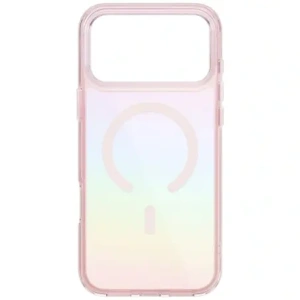 Etui UNIQ Iridescia do Apple iPhone 17 Pro Magclick Charging pink prism