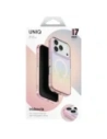 Etui UNIQ Iridescia do Apple iPhone 17 Pro Magclick Charging pink prism