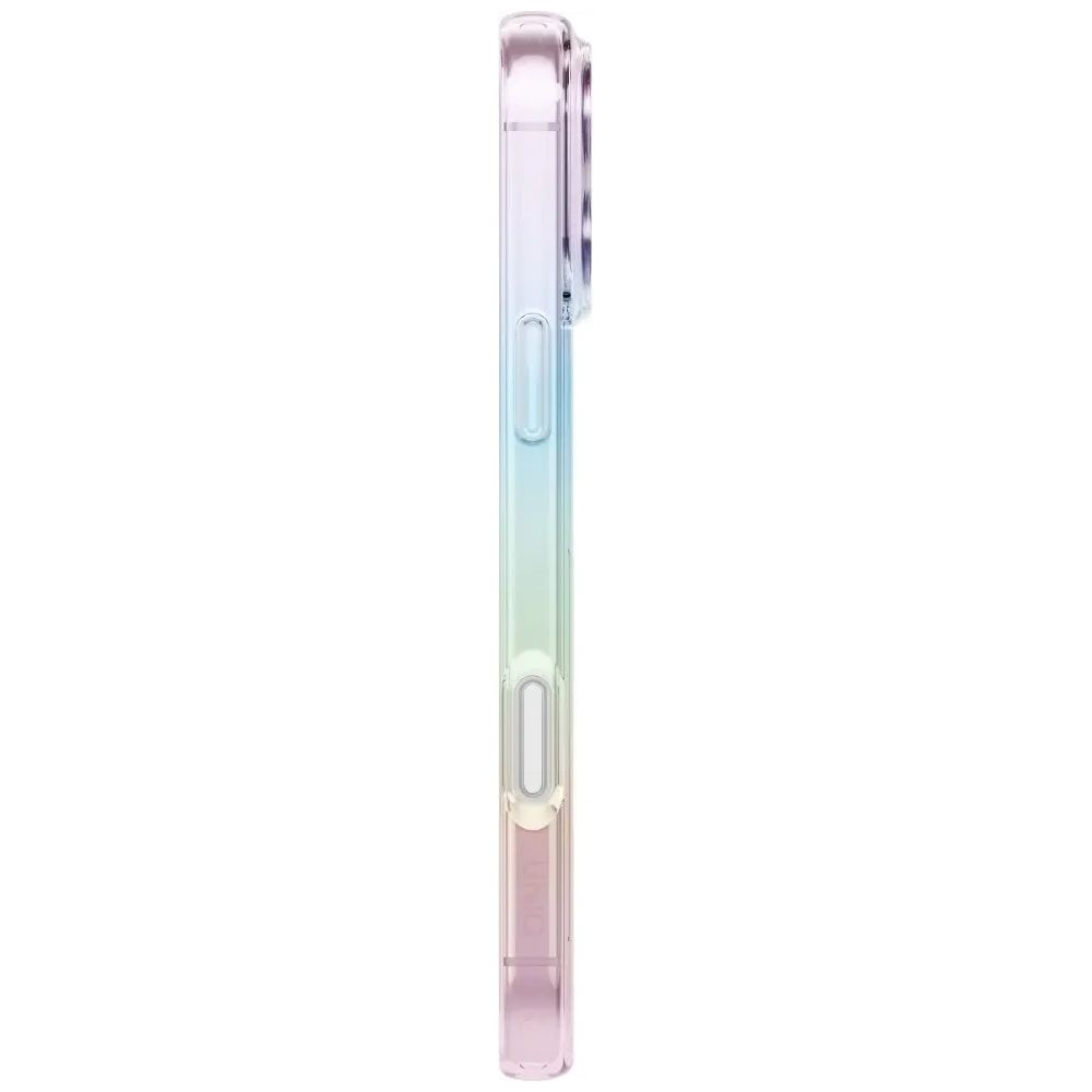 Etui UNIQ Iridescia do Apple iPhone 17 Pro Max Magclick Charging holo quartz