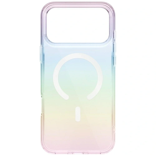 Etui UNIQ Iridescia do Apple iPhone 17 Pro Max Magclick Charging holo quartz