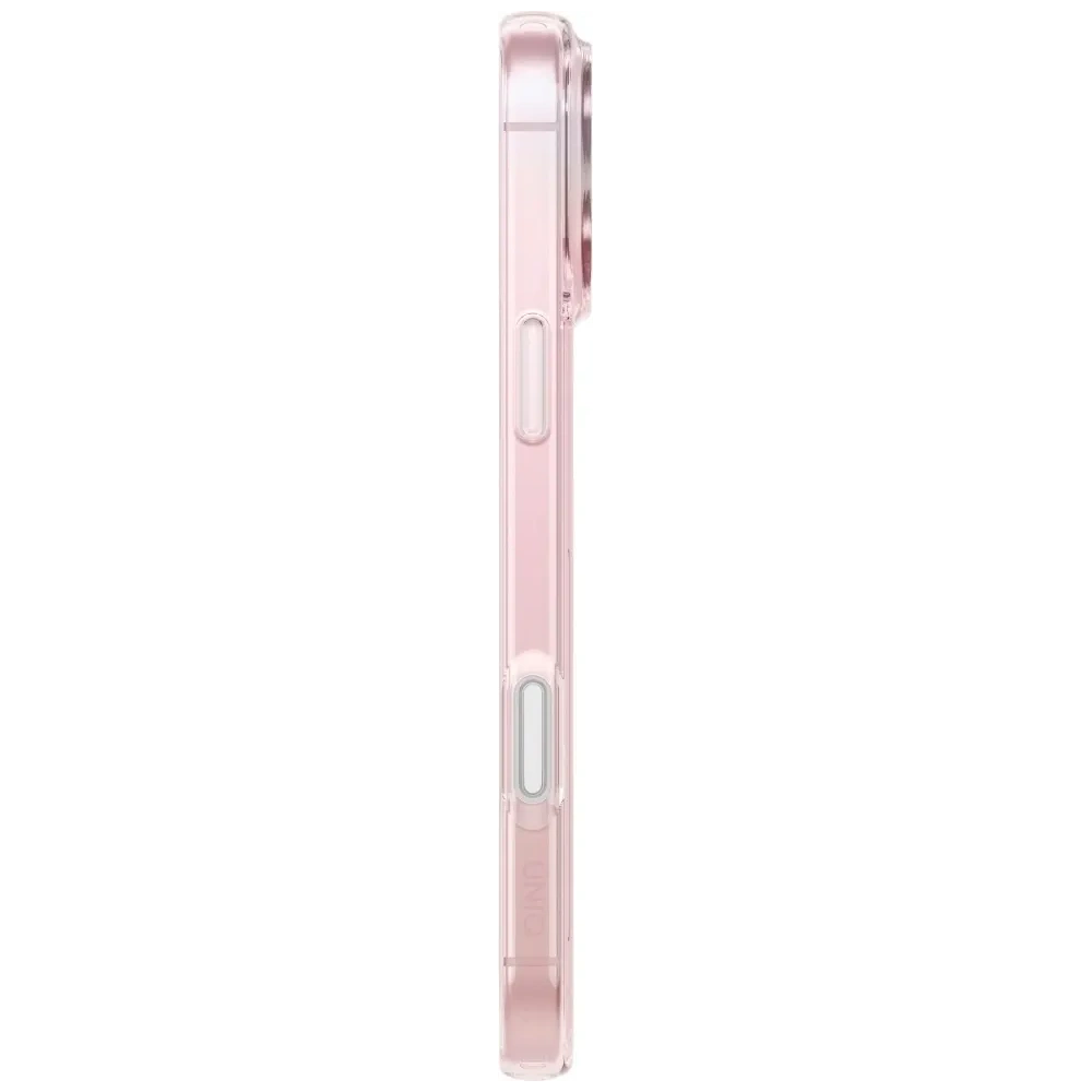 Etui UNIQ Iridescia do Apple iPhone 17 Pro Max Magclick Charging pink prism