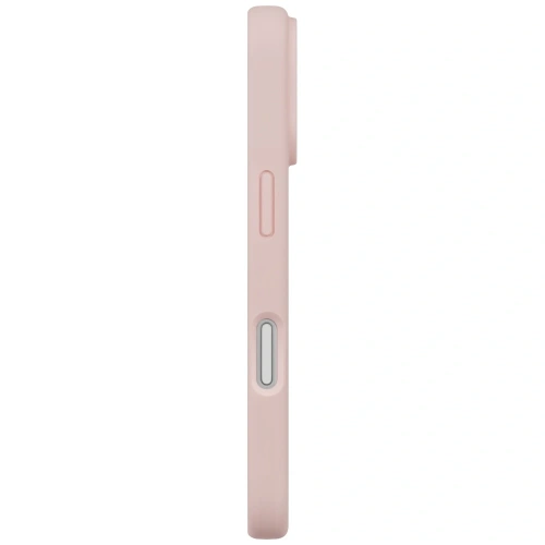 Etui UNIQ Lino do Apple iPhone 17 Magclick Charging różowy