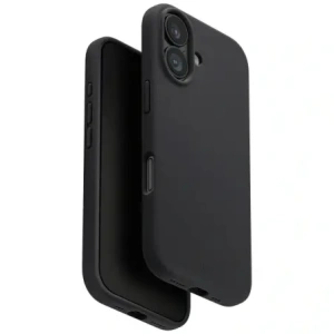 Etui UNIQ Lino do Apple iPhone 17 Magclick Charging szary