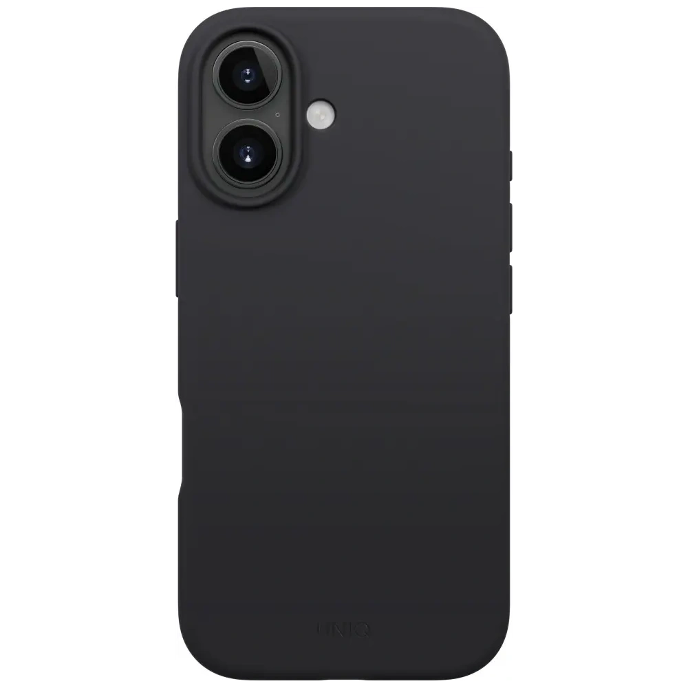 Etui UNIQ Lino do Apple iPhone 17 Magclick Charging szary