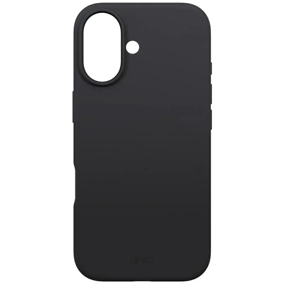 Etui UNIQ Lino do Apple iPhone 17 Magclick Charging szary