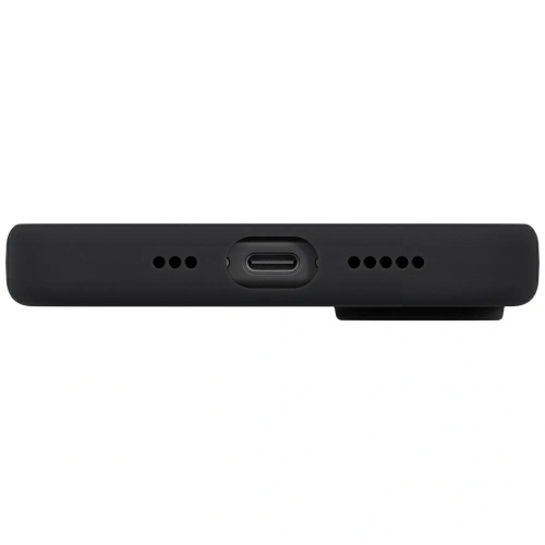 Etui UNIQ Lino do Apple iPhone 17 Magclick Charging szary