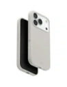 Etui UNIQ Lino do Apple iPhone 17 Pro Magclick Charging jasno szary