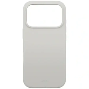 Etui UNIQ Lino do Apple iPhone 17 Pro Magclick Charging jasno szary