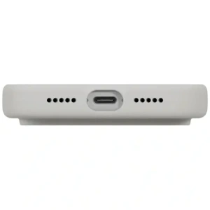 Etui UNIQ Lino do Apple iPhone 17 Pro Magclick Charging jasno szary