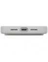 Etui UNIQ Lino do Apple iPhone 17 Pro Magclick Charging jasno szary