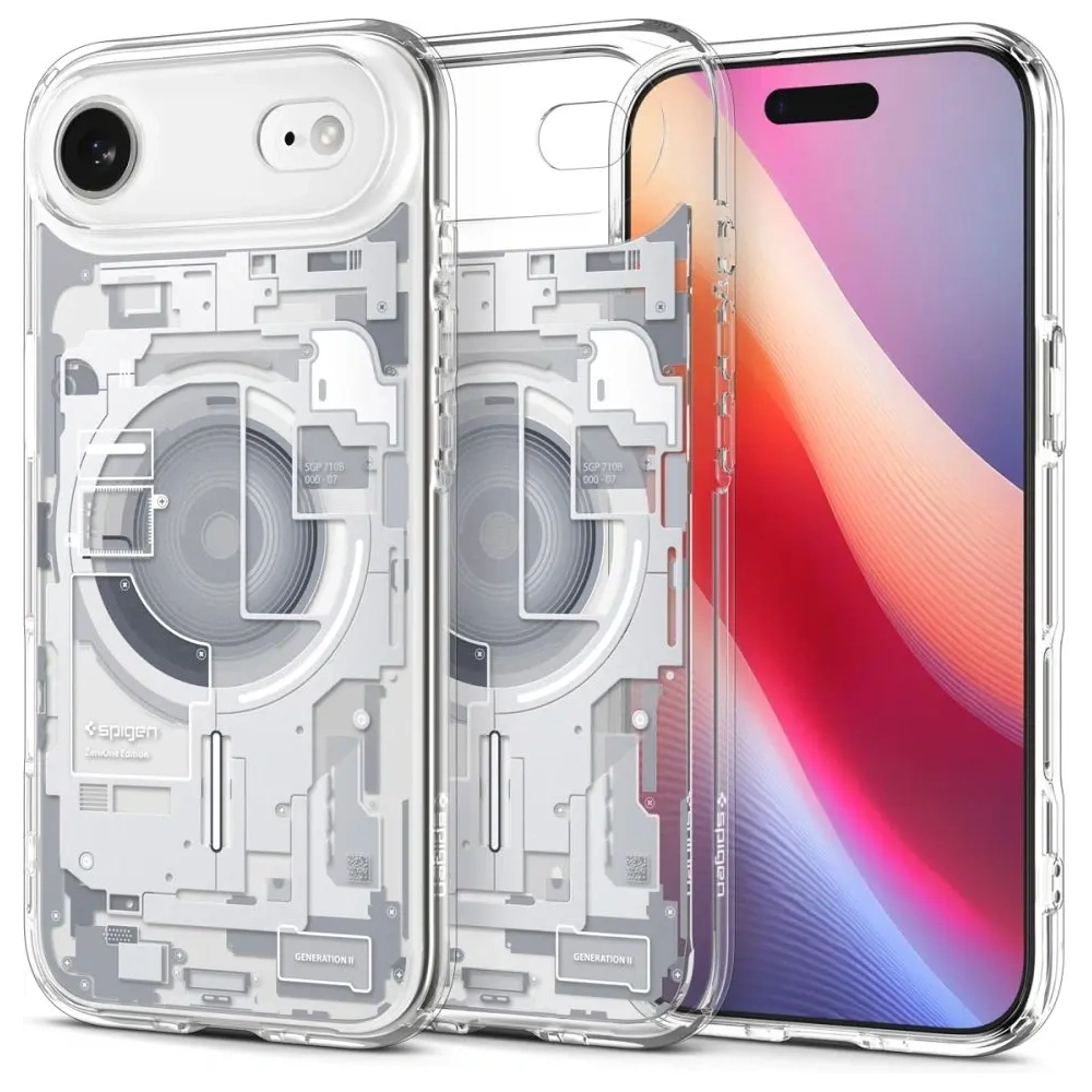 Etui Spigen Ultra Hybrid Mag MagSafe do Apple iPhone Air Zero One White