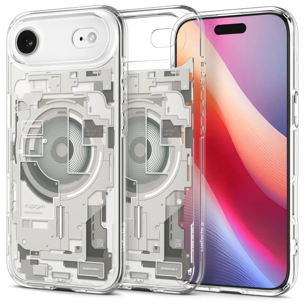 Etui Spigen Ultra Hybrid Mag MagSafe do Apple iPhone Air Zero One Natural Titanium