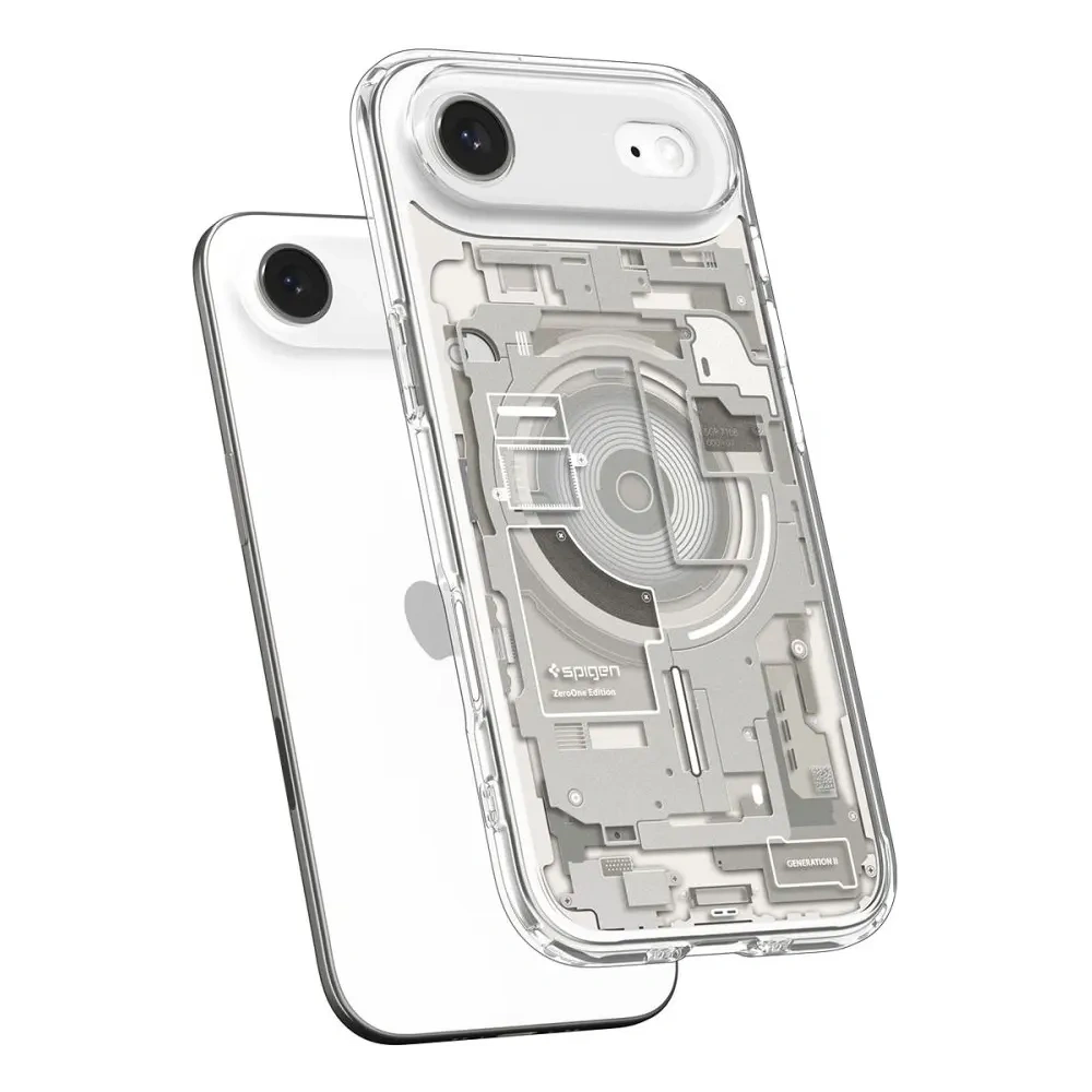 Etui Spigen Ultra Hybrid Mag MagSafe do Apple iPhone Air Zero One Natural Titanium