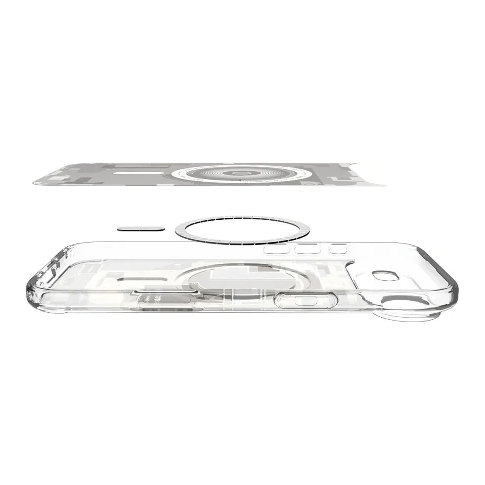 Etui Spigen Ultra Hybrid Mag MagSafe do Apple iPhone Air Zero One Natural Titanium