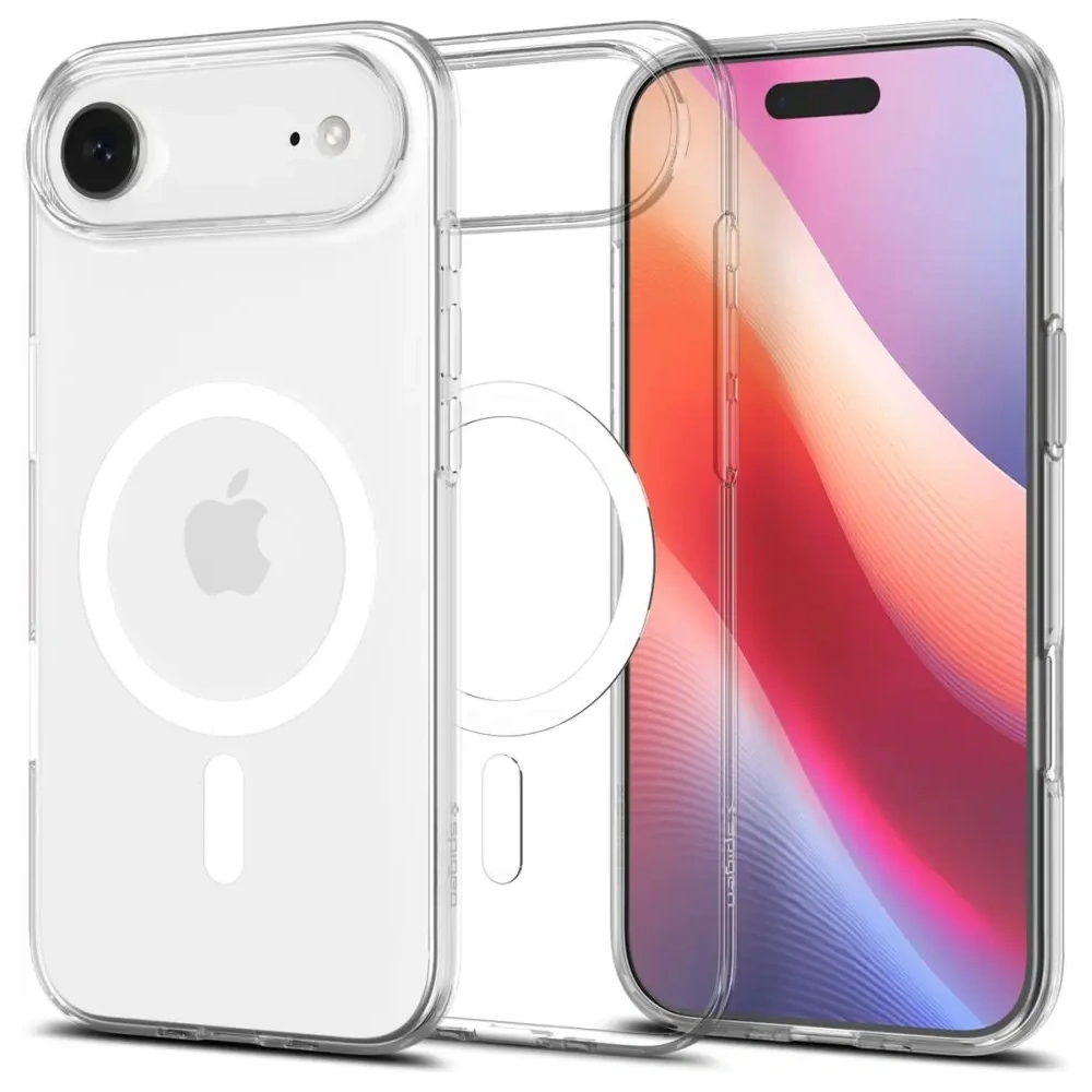 Etui Spigen Liquid Crystal Mag MagSafe do Apple iPhone Air Clear/white