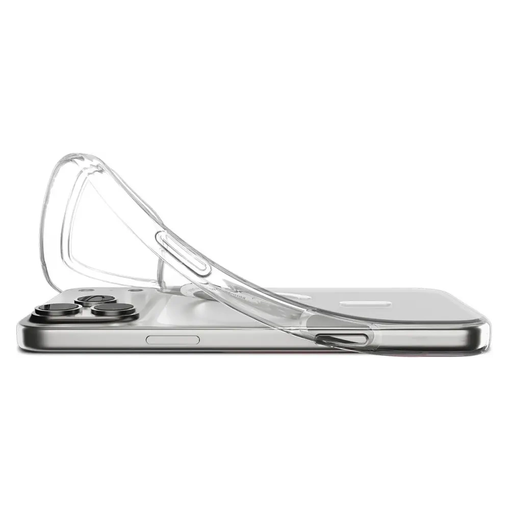 Etui Spigen Liquid Crystal Mag MagSafe do Apple iPhone 17 Pro Clear/white