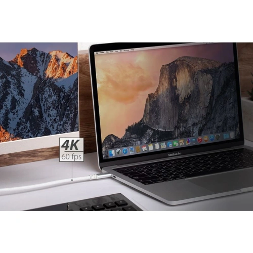 Kup Kábel Moshi USB-C-ről HDMI-ra, 4K / 60 Hz (Fehér) - MOSH013WHT - {ean13} - Sklep Home Screen