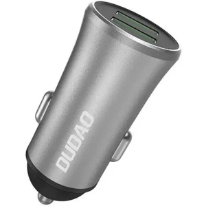 Ładowarka samochodowa DUDAO R6S 3.4A 2xUSB-A srebrny