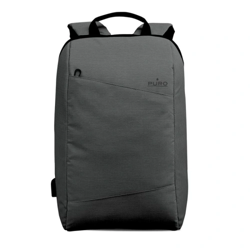 Kup PURO Byday Rucksack mit externem USB-Anschluss für MacBook Pro 15 / Notebook 15.6 (grau) - PUR065GRY - {ean13} - Sklep Home Screen