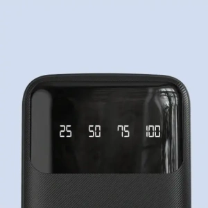 Powerbank DUDAO K6 Pro 10000mAh z kablem USB-A, USB-C, Lightning biały