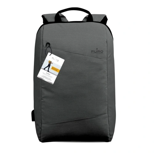 Kup PURO Byday Rucksack mit externem USB-Anschluss für MacBook Pro 15 / Notebook 15.6 (grau) - PUR065GRY - {ean13} - Sklep Home Screen