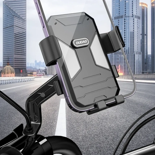 Uchwyt rowerowy / motocyklowy do telefonu DUDAO F7C+ czarny