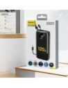 Powerbank DUDAO K13 10000mAh z wbudowanym kablem czarny