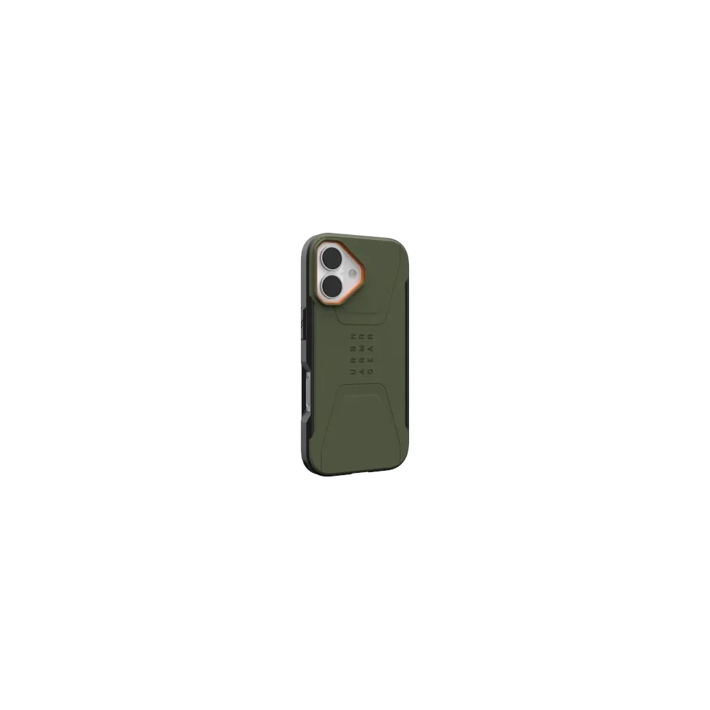 Etui UAG Urban Armor Gear Civilian MagSafe do Apple iPhone 17 (olive/orange)