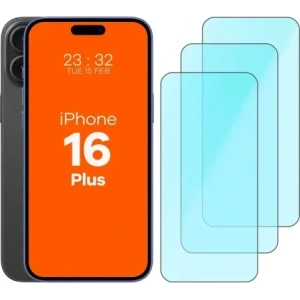 Szkło ochronne 2.5D Bizon Smart Glass do Apple iPhone 16 Plus [3 PACK]