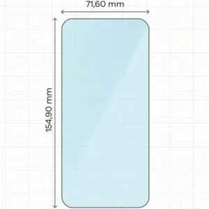 Szkło ochronne 2.5D Bizon Smart Glass do Apple iPhone 16 Plus [3 PACK]