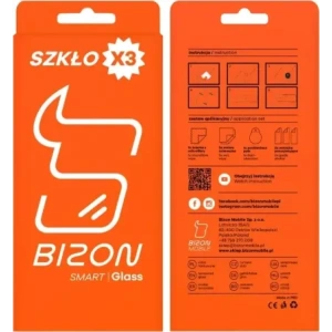 Szkło ochronne 2.5D Bizon Smart Glass do Apple iPhone 16 Plus [3 PACK]