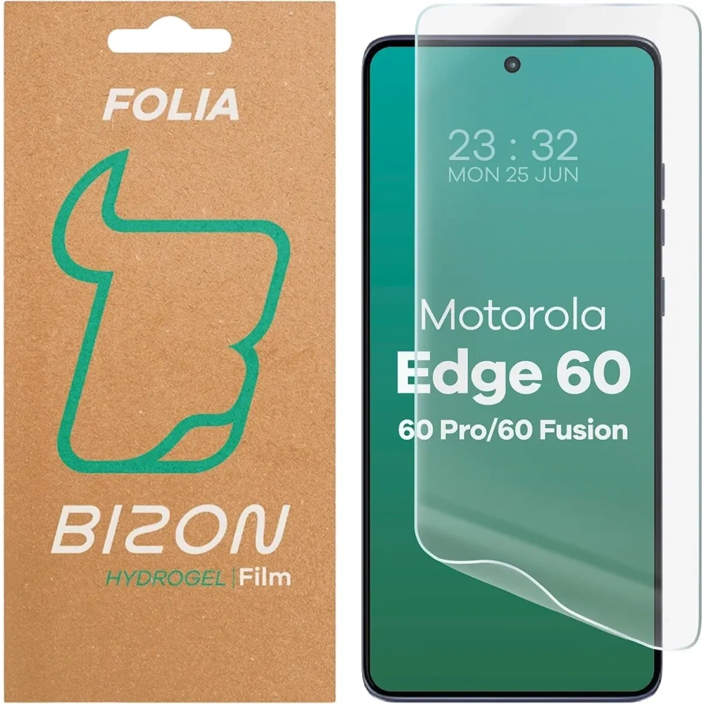 Folia hydrożelowa na ekran Bizon Glass Hydrogel Front do Motorola Edge 60 / 60 Pro / 60 Fusion