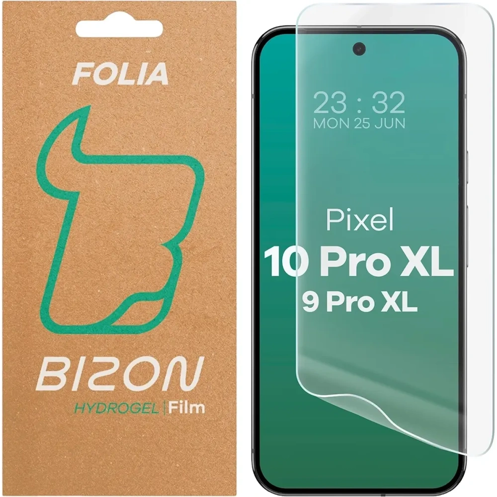 Folia hydrożelowa na ekran Bizon Glass Hydrogel Front do Google Pixel 10 Pro XL / 9 Pro XL