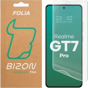 Folia hydrożelowa na ekran Bizon Glass Hydrogel Front do Realme GT 7 Pro