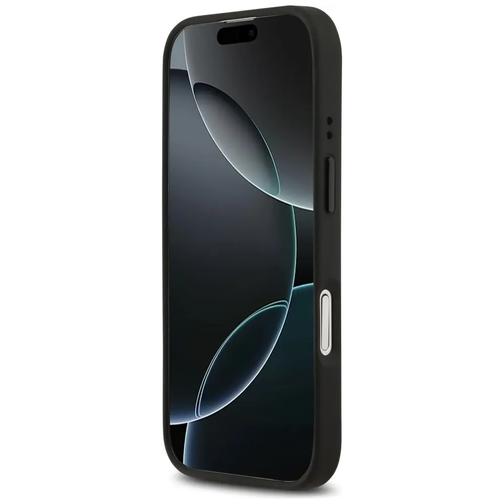 Etui BMW M Carbon Logo MagSafe do Apple iPhone 17 niebieski