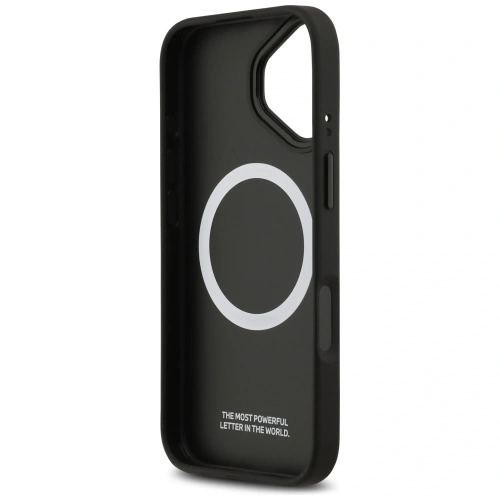 Etui BMW M Carbon Logo MagSafe do Apple iPhone 17 niebieski