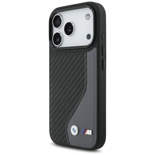Etui BMW M Carbon Logo MagSafe do Apple iPhone 17 Pro antracyt