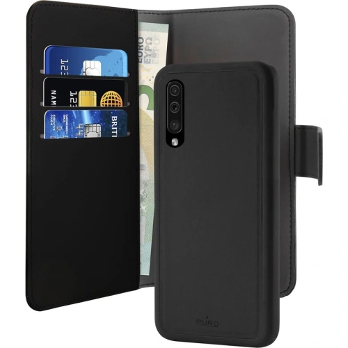 Kup Samsung PURO Geldbörse Abnehmbare 2-in-1 Tasche Galaxy A50/A50s/A30s (schwarz) - PUR071BLK - {ean13} - Sklep Home Screen