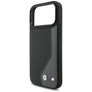 Etui BMW M Carbon Logo MagSafe do Apple iPhone 17 Pro Max antracyt