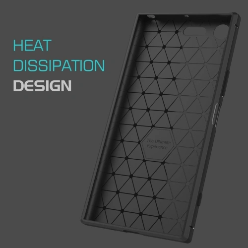 Etui HS Case SOLID TPU Sony Xperia  XZ Premium Black + Szkło