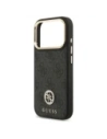 Etui Guess 4G Strass Logo MagSafe do Apple iPhone 17 Pro czarny