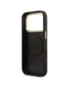 Etui Guess 4G Strass Logo MagSafe do Apple iPhone 17 Pro czarny
