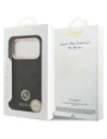 Etui Guess 4G Strass Logo MagSafe do Apple iPhone 17 Pro czarny