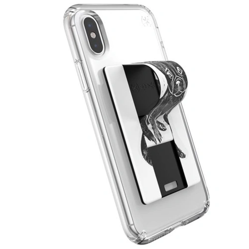 Kup Etui Speck Universal GrabTab uchwyt selfie i podstawka Pugstamps/Gray - SPK116GRY - {ean13} - Sklep Home Screen