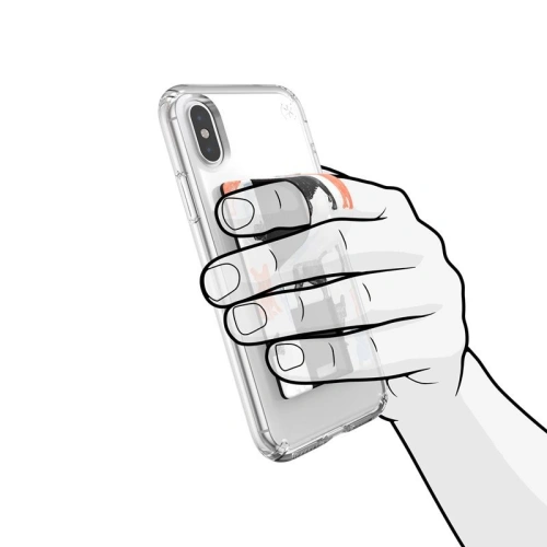 Kup Etui Speck Universal GrabTab držák na selfie a stojánek Pugstamps/Orange - SPK115ORNG - {ean13} - Sklep Home Screen